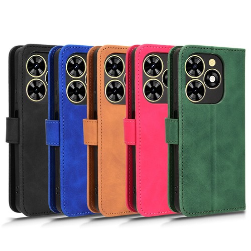 For Tecno Pop 8, Shockproof Flip PU Leather Wallet Card Slots Stand Case Cover - 第 2/24 張圖片