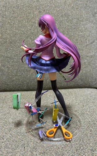 Bakemonogatari Senjogahara Hitagi 1/8 PVC Figura Good Smile Company Giappone Usato - Foto 2 di 10