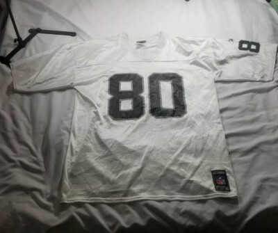 リーボック NFL RICE 80 シャツ XXL ホワイト Jerry Rice Oakland Raiders Reebok Jersey Authentic NFL Sewn