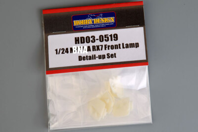 Hobby Design 1/24 RX7 Front Lamp Detail-up Set
