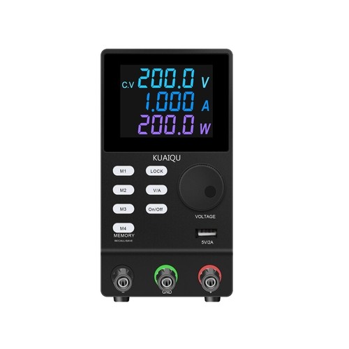 Adjustable Power Supply 200V 1A Switching DC Digital LED Precision LAB Variable - Picture 10 of 11