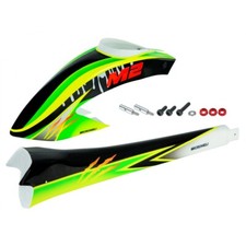 Microheli Airbrush Fiberglass Green Scratch Fuselage - OMP Hobby M2 V2 / EXP