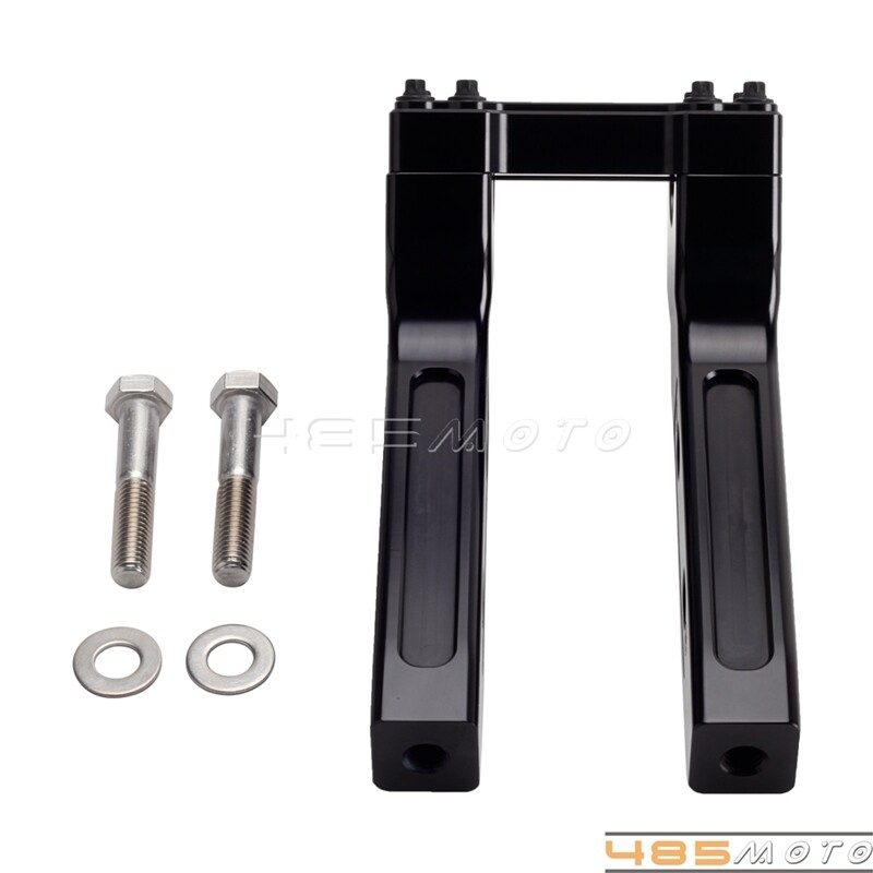 Club Style 1" Pullback Handlebar Riser For Harley Softail Sportster Touring Dyna