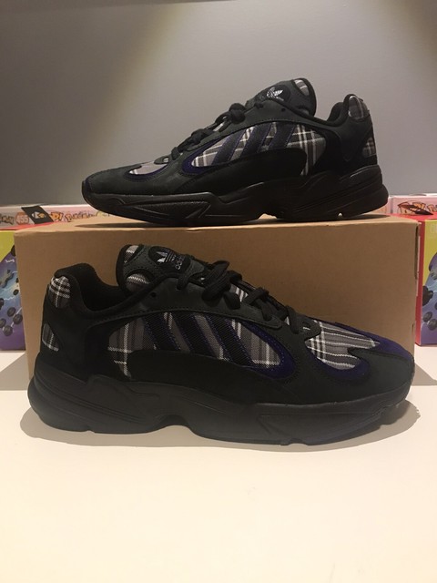 Size 10 - adidas Yung-1 Purple Plaid 2019 for sale online | eBay