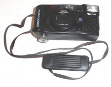 Fuji Discovery 900 Zoom Plus Date 38mm-85mm 35mm Film Camera UNTESTED READ