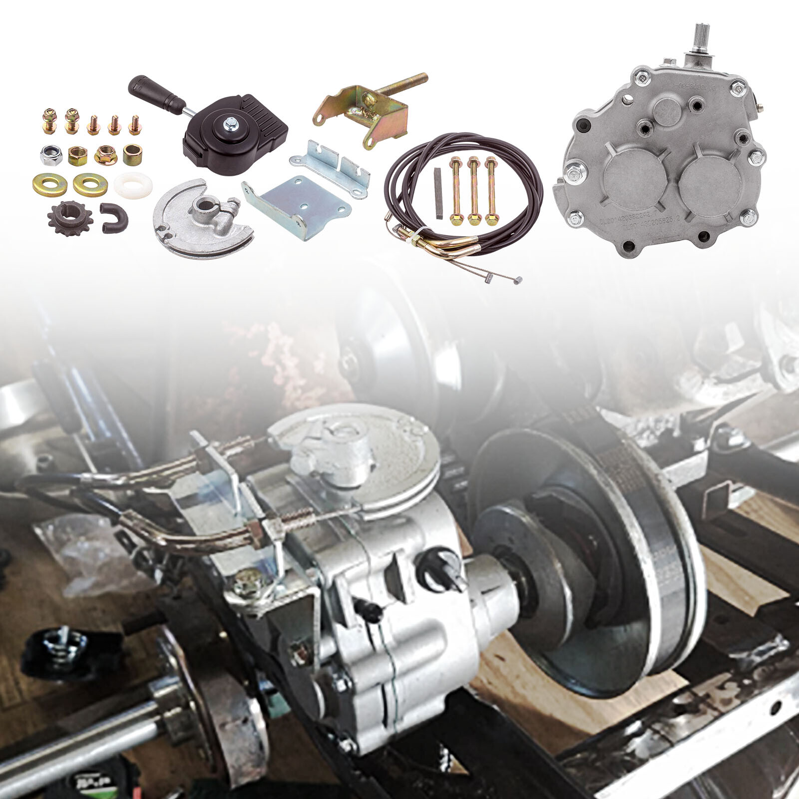 Forward Reverse Gearbox Fits For Go Kart 2hp-14hp Engine 4 Stroke ...