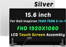 for Dell Inspiron 7500 7506 2-in-1 LCD 15.6 FHD Touch LCD Screen Assembly RYKP9