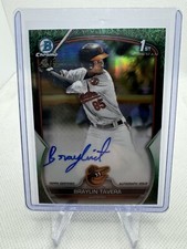 2023 Bowman Braylin Tavera #CPA-BT Braylin Tavera Green Grass #'d 31/99 A1