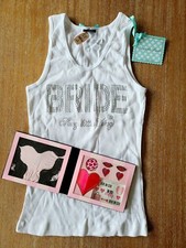 NEW 2x LOT Victoria's Secret Bridal Party Panty Kit Bride Tank Top M Medium