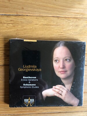 LIUDMILA GEORGIEVSKAYA, BEETHOVEN & SCHUMANN, ODRADEK CD DIGIPAK NEU (OVP)