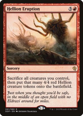Hellion Eruption 61 Rare Duel Decks: Zendikar vs. Eldrazi DDP MTG