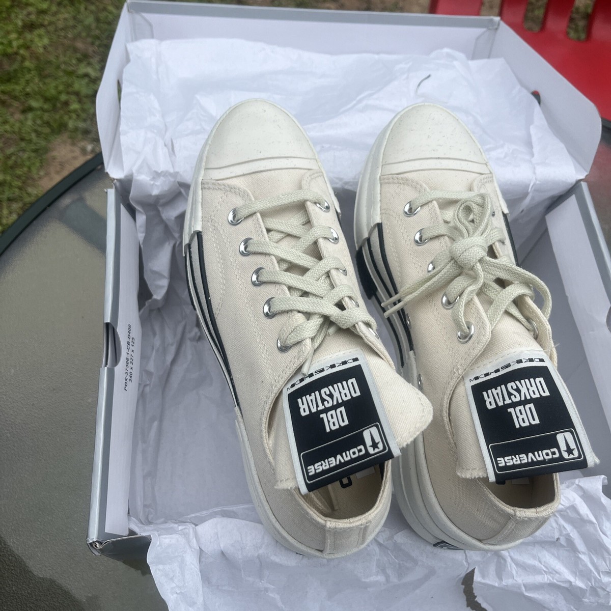 Size 6.5 - Converse Chuck 70 Low DRKSHDW DBL DRKSTAR x Rick Size 6.5 - Converse Chuck 70 Low DRKSHDW DBL DRKSTAR x Rick