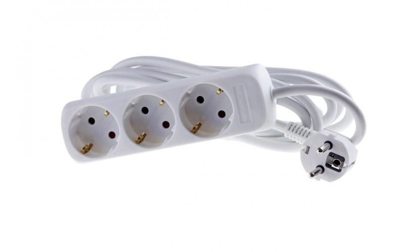 Mercodan 503800025 Schuko power strip. 3