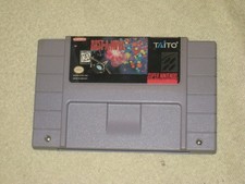 Bust A Move for SNES. Super Nintendo. Cleaned/Tested. Authentic. Puzzle Game.