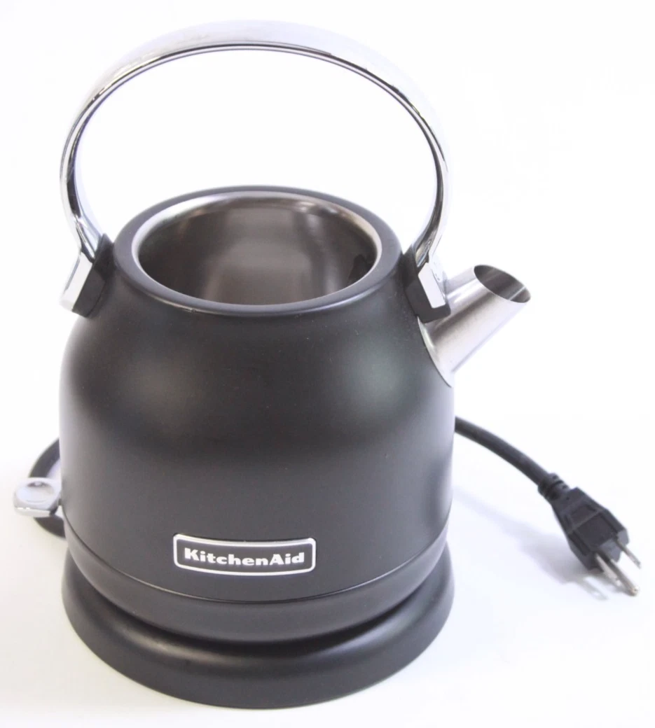 KitchenAid KEK1222BM 1.25 Liter Corded Electric Tea Kettle And Base Only No Lid