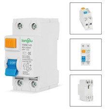 Interruttore di Sicurezza 2P Interruttore 10mA Differenziale per Protezione Affi