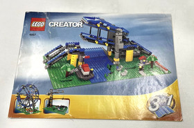 LEGO 4957 Ferris Wheel (3 in 1) 100% Complete w/Manuals & Extra Items, no box