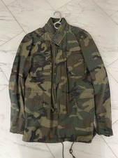 Alpha Industries Men  s M-65 Field Army Jacket w/ Hood Excellent Condition Medium