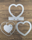 Scrap Diva Designs Heart Craft Cutting Dies Set for Scrapbooking & Cards NEW — photo 1