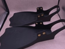 Caddis Fins for Fishing Tubing Floating Black LaceUp Design NO LACES