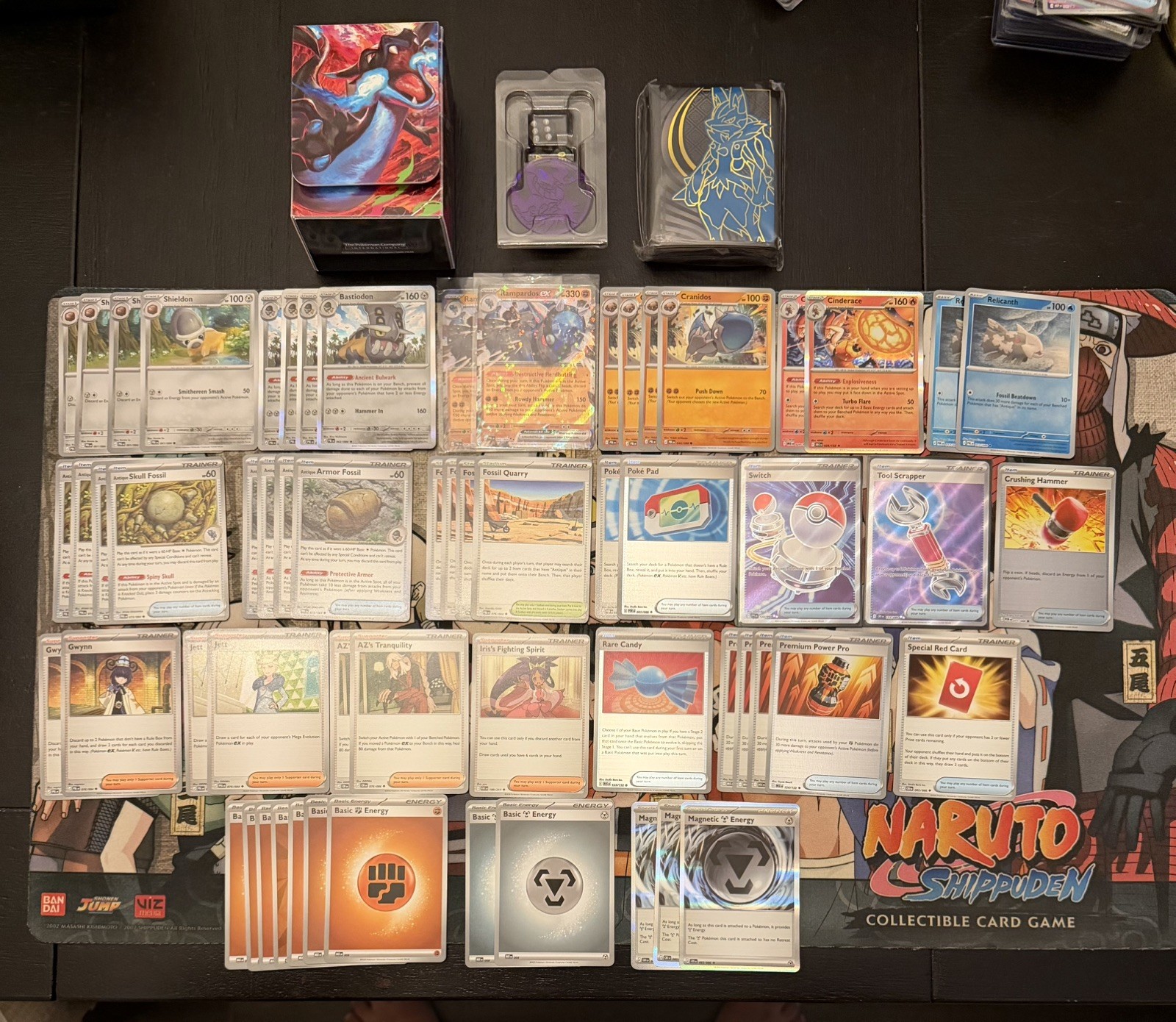 Rampardos Ex & Bastiodon - Pokémon TCG - OutTheBoxTCG Custom Standard Decks