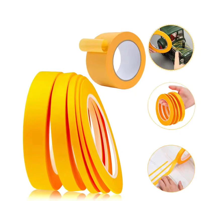 Yellow Blue Green Masking Tape Adhesive Tape Textured Paper Car Paint Decoration - Image 2 of 4