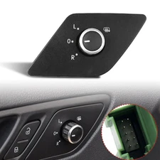 Left Driver Mirror Switch Knob Heated 10Pin For VW Jetta MK6 2011-2016 16D959565