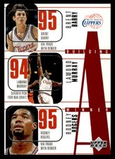 1996-97 Upper Deck Brent Barry / Lamond Murray / Rodney Rogers #147 Clippers NBA
