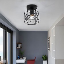 Industrial Geometric Ceiling Light Living Room Hallway Pendant Lamp