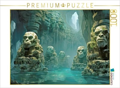 CALVENDO Puzzle Ruinen verlorener Zivilisationen | 1000 Teile Lege-Größe 64x48cm