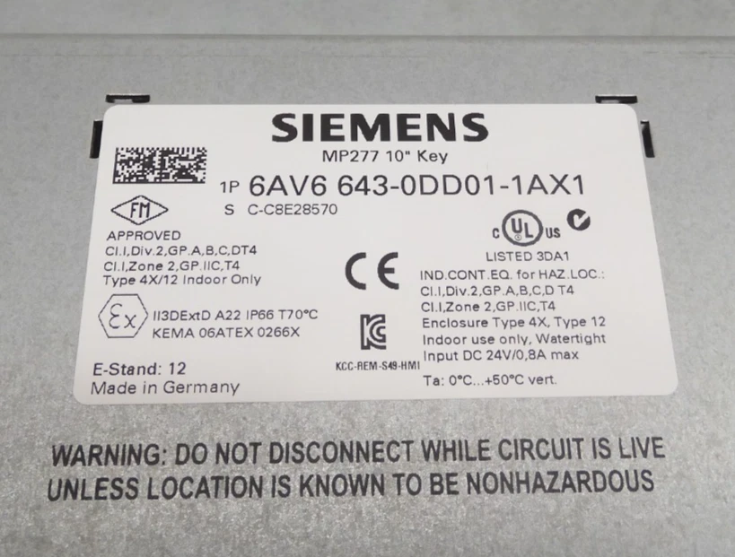 1P 6AV6 643-0DD01-1AX1, SIEMENS - Bild 3 von 4