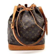 Auth Louis Vuitton M42224 Monogram Noe Drawst...