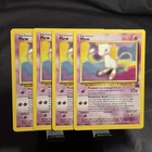 4x Vintage 1999 Pokemon Card - Mew - WoTC Black Star Promo 8 - NM-Mint