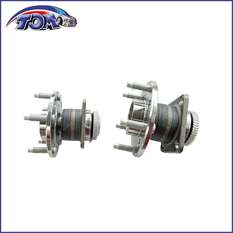 Par de conjuntos de cojinetes de cubo de rueda delantera para Chevrolet Corvette 513019 1984-1990 Foto 4 de 4