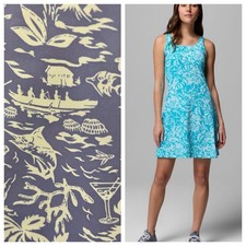 Columbia Freezer III PFG Dress Womens Small Purple Kona UPF 50 Outdoor Beach EUC