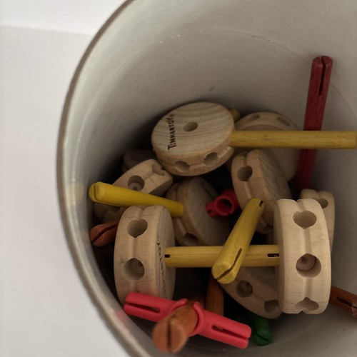 Vintage The Classic TinkerToy Construction Set - Jumbo Builder Set - Free Shippi - Picture 9 of 9
