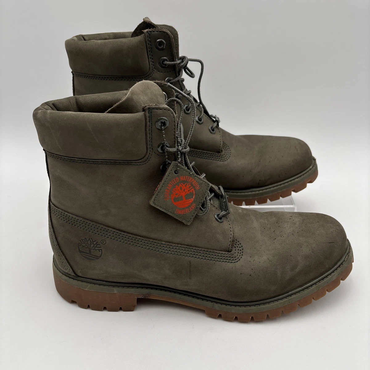 Timberland Premium 6 inch Waterproof Boot Dk Green Full Grain TB 0A2P6W EEQ 7.5 m74652644040_1.jpg?1764383848 main image 4