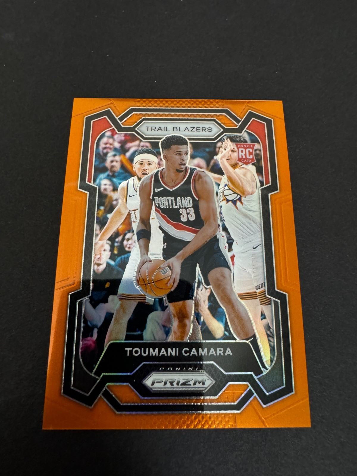 Toumani Camara RC 2023-24 Panini Prizm Prizm Orange /49 #164