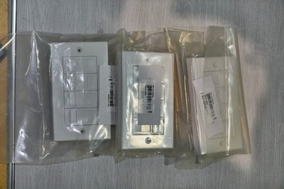 Konvolut diverse Wandplatten für Kabel Ethernet / Telefon Installation