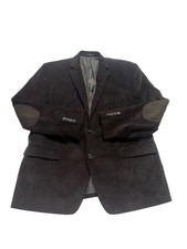 Lauren Ralph Lauren Corduroy Blazer Men's 44R Brown Cotton Elbow Patches