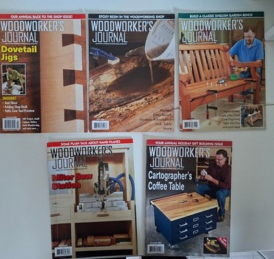 Woodworker s Journal   5 Ausgaben 2020 (Feb, Apr, Jun, Aug, Dec) 