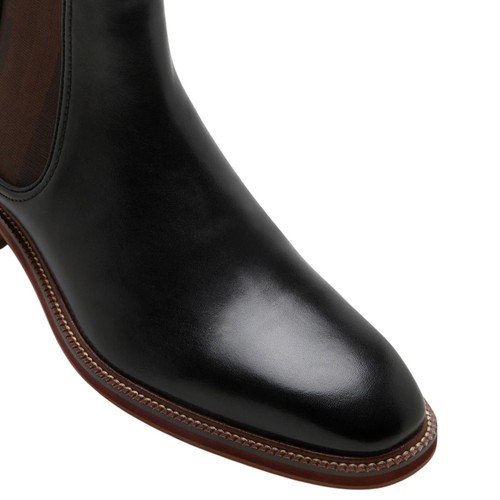 Mens Julius Marlow Scuttle Formal Dress Work Boots Black - Picture 3 of 5