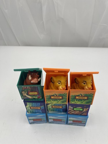 Vintage 1995 Burger King Disney's The Lion King Finger Puppets Lot Of 9 - Picture 2 of 3