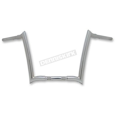 Paul Yaffe Chrome 14 in. Bagger Monkey 1 1/4'' Bars - OEMB125-14-C