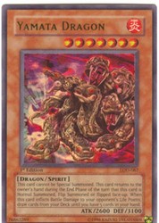 Yamata Dragon - LOD-067 - Legacy of Darkness - 1st Edition Ultra Rare