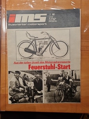 DDR Illustrierter Motorsport 1/88 Urzeit des Motorradsportes, MC Robur Zittau