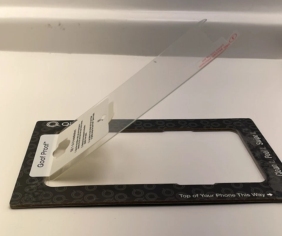 Quikcell Goof Proof Glass Screen Protector for ZTE Avid Plus - Clear - Image 4 of 4