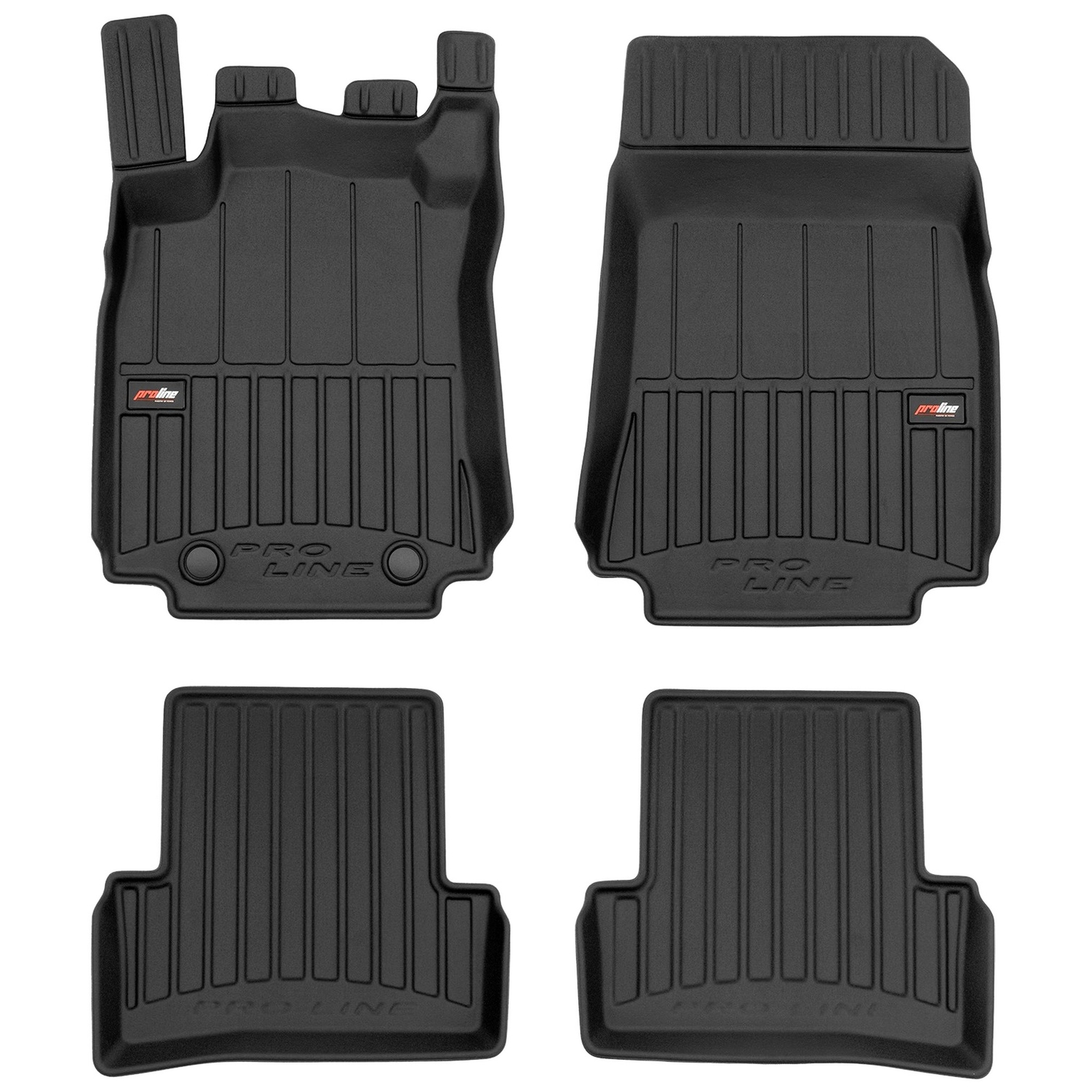 Tapis de sol TPE Frogum Pro-Line en élastomère haut de gamme pour Renault Modus