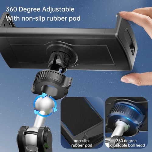 Lanparte Universal Flexible Tablet Holder Suction Mount for 8"to12" Tablet IPAD - Photo 6 sur 15