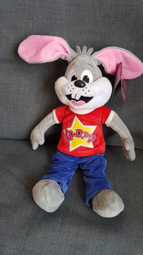 Loopy der Hase Plüschtier, neu mit Etikett, zwölf Zoll groß ohne die Ohren.